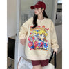 絶対欲しい 大人可愛い おしゃれ度高め 着心地良い カジュアル 4色選択 スウェット<U-9341>