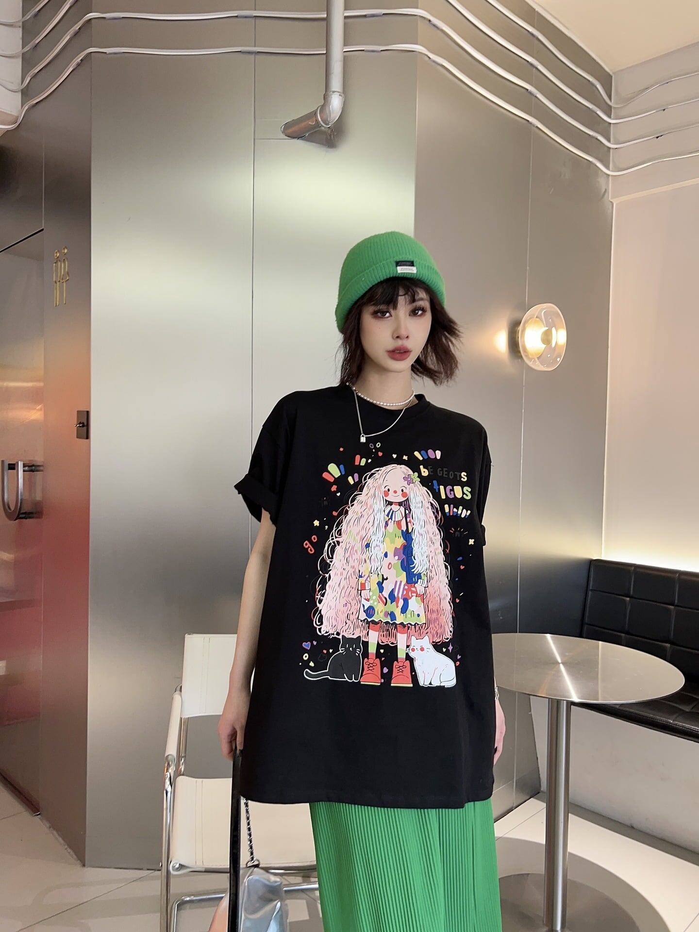 大人の定番 キュート 夏の新作 カジュアル Tシャツ半袖<U-4896>
