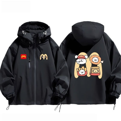 【春新作】数量限定 お買い得  3色展開 撥水加工 男女兼用 マウンテンパーカー U-12640
