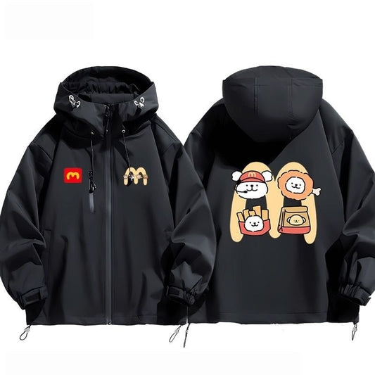 【春新作】数量限定 お買い得  3色展開 撥水加工 男女兼用 マウンテンパーカー U-12640