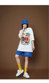 上質  シンプル カジュアル半袖Ｔシャツⅹパンツセット<U-8068>