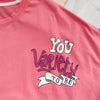 新商品 プリント ファッション ゆったり 全4色 半袖 Tシャツ＜U-11443＞