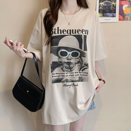 話題沸騰中 レース アバンギャルド 切り替え ホットダイヤモンド 3色選択 半袖Tシャツ＜U-8547＞