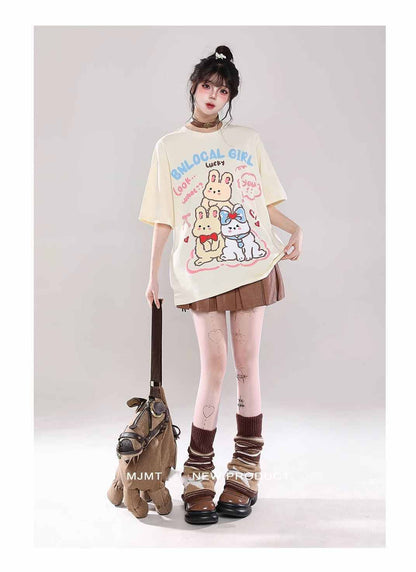定番シンプル おしゃれ度高め 活躍する優秀アイテム プリント 3色 半袖 Tシャツ <U-10991>