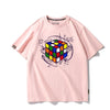 カジュアル プリント アバンギャルド 全7色 半袖 Tシャツ <U-11536>