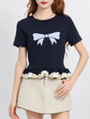 売れ筋 大好評 エレガント 好感度UP カジュアル Tシャツ＜U-12081＞
