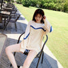 好感度UP シンプル カジュアル スウェット<U-8098>