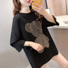 今季大好評 切り替え 美感いっぱい プリント Tシャツ カットソー＜U-3503＞