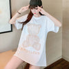 今季大好評 切り替え 着心地抜群 プリント Tシャツ カットソー＜U-3483＞