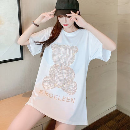 今季大好評 切り替え 着心地抜群 プリント Tシャツ カットソー＜U-3483＞