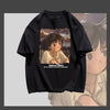 都市ファッショ デザイン オシャレ カジュアル プリント全5色 半袖Tシャツ<U-9258>