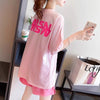 好感度UP カジュアル ファッション 上質 Ｔシャツⅹパンツセット<U-8456>