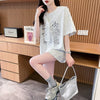 早い者勝ち 絶対流行 売れ筋 早い者勝ち カジュアル 2色選択 Tシャツ<U-11347>
