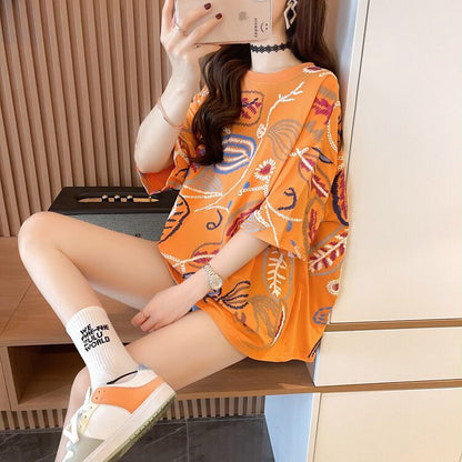 定番シンプル 好感度UP 海外トレンド カジュアル 全3色 半袖 Tシャツ ＜U-11363＞