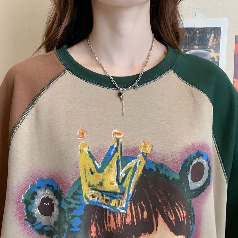 話題沸騰中 ビッグロゴ お勧めカラーマッチング ゆったり 半袖Tシャツ＜U-8350＞