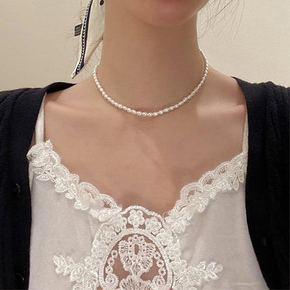 フランススタイル 高級感 フェミニン ネックレス アクセサリー＜isf-3065＞