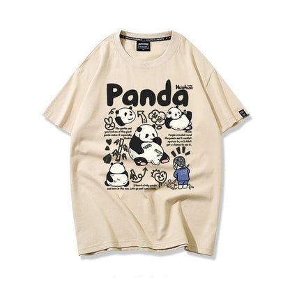 売り切れ必至 カジュアル ファッション感満々 アバンギャルド プリント カップル 全7色 半袖 Tシャツ <U-9320>
