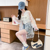 女子マスト 売れ切れ必至 着?せ シンプル 透け感 シャツ ＜U-11921＞
