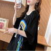 着回し力抜群 個性派 高見えデザイン 着心地良い 2色選択 半袖 Tシャツ <U-9277>