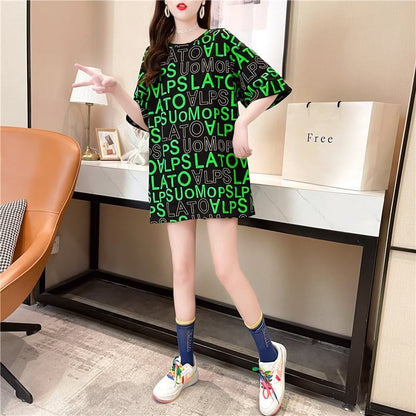 スタイリッシュ プリント 一目惚れ Tシャツ カットソー＜U-3307＞