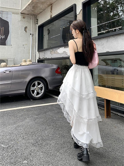 美人度アップ デートにぴったり 主役級 女性力を高める 無地 ハイウエスト スカート ボトムス＜U-11310＞