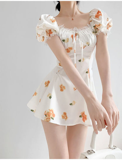 好感度UP 美人度アップ 大好評 絶対流行 レースワンピース<U-11880>