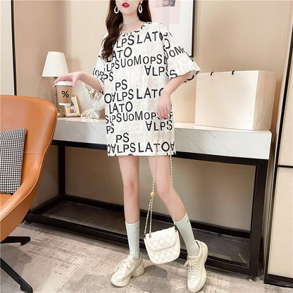 スタイリッシュ プリント 一目惚れ Tシャツ カットソー＜U-3307＞