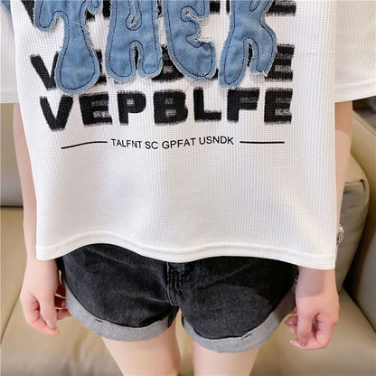 着回し力抜群 早い者勝ち 絶対流行 カジュアル 2色選択 Tシャツ<U-11645>