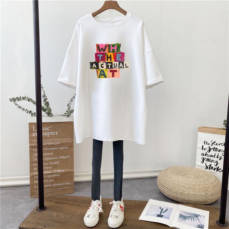 人気商品再入荷 アバンギャルド 上品 レース プリント全2色 半袖Tシャツ<U-9024>