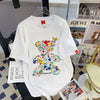 上質 絶対流行 早い者勝ち 早い者勝ち カジュアル 男女兼用 2色選択 Tシャツ<U-11131>
