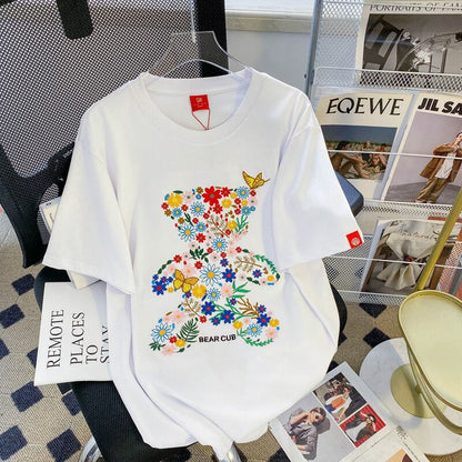 上質 絶対流行 早い者勝ち 早い者勝ち カジュアル 男女兼用 2色選択 Tシャツ<U-11131>