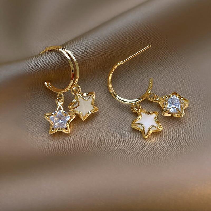 オシャレ度満点 知的で品の良い 個性的なデザイン イアリング アクセサリー＜isf-2899＞