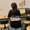 オシャレ度満点 切り替え 一目惚れ プリント Tシャツ カットソー＜U-3560＞