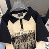 売り切れ必至  ファッション スウェット＜U-10079＞ プリント 半袖Tシャツ カットソー＜U-8250＞