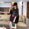 おすすめ新作 Tシャツ チェリー刺? ゆったり半袖＜U-2971＞