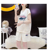 今季マストバイ ファッション カジュアル 半袖Ｔシャツⅹパンツセット全3色 <U-8265>