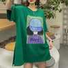 話題沸騰中 都市ファッショ 流行新作 オシャレ デザイン プリント全6色 半袖Tシャツ<U-9108>