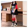 ファッション プリントTシャツ レトロ風 ＜U-2838＞