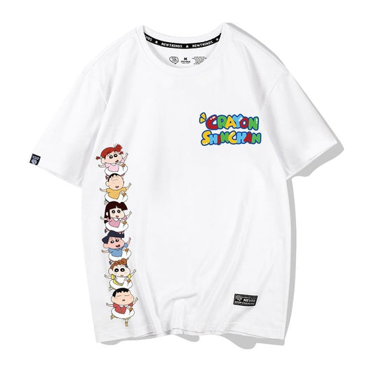 超人気商品 プリントロゴ ユニセックス ゆったり半袖 全6色Tシャツ<U-4897>