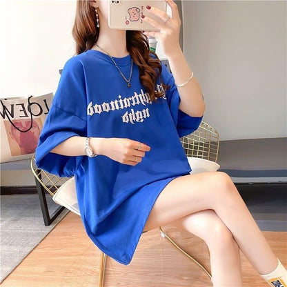 スタイリッシュ 3色選択可 一目惚れ アルファベット Tシャツ カットソー＜U-3060＞
