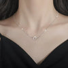 女性力を高める 気質溢れる シンプル ネックレス アクセサリー＜isf-2508＞