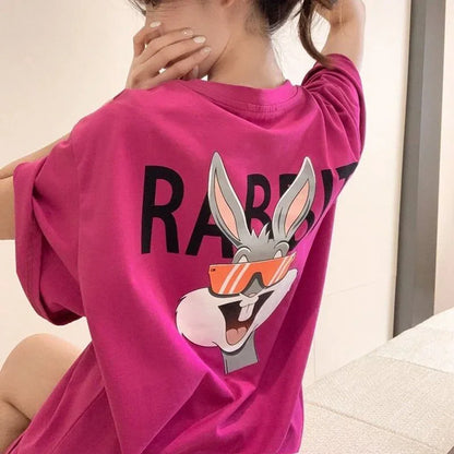 今季大好評 切り替え 美感いっぱい プリント Tシャツ カットソー＜U-3458＞