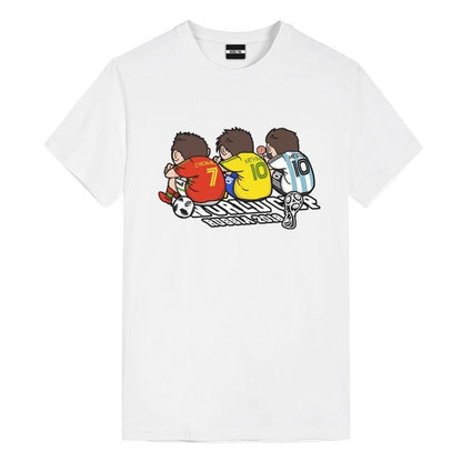 期間限定 特別デザイン カジュアル プリント 全3色 半袖 Tシャツ <U-8838>