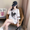 デザインセンス重工業ホットダイヤモンドパーソナライズされた漫画半袖Tシャツ、夏の新しいスタイル<U-2924>