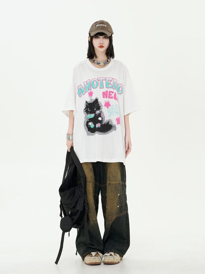絶対欲しい 好感度UP 海外トレンド カジュアル 全3色 半袖 Tシャツ ＜U-11101＞