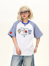 大人可愛い 売れ筋 話題沸騰中 絶対流行 早い者勝ち カジュアル Tシャツ<U-11277>
