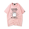 絶対欲しい カジュアル 定番シンプル 着心地良い プリント全8色 半袖Tシャツ<U-9338>