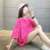 高級感溢れる プリント 美感いっぱい Tシャツ カットソー＜U-3316＞