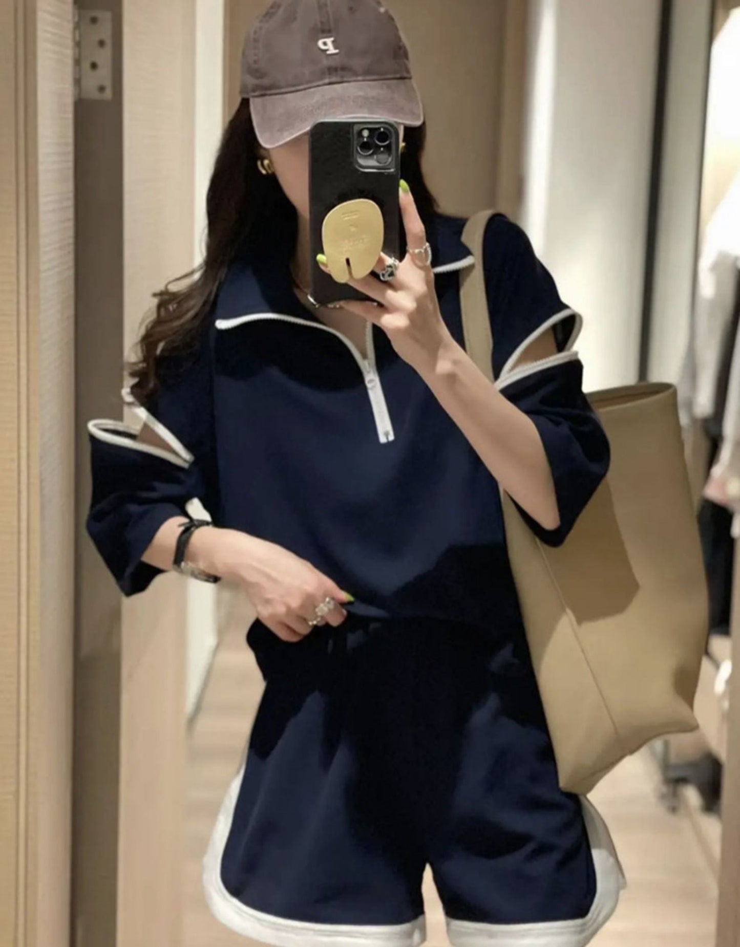 主役級 ファッション 今季マストバイ 個性派 半袖Ｔシャツⅹパンツセット<U-6533>