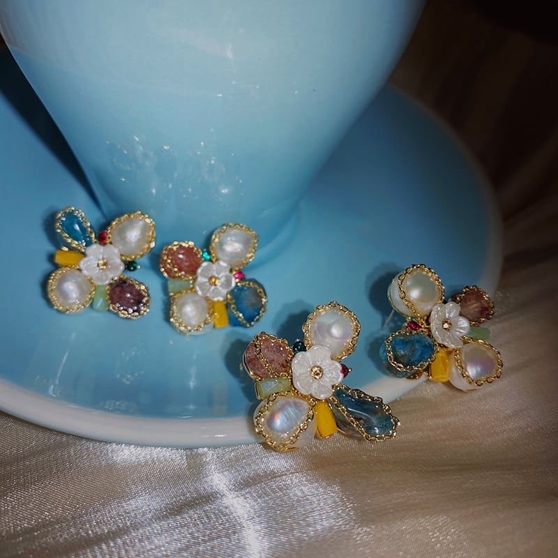 高級感溢れる 美人度アップ ファッション ピアス アクセサリー＜ins-3340＞